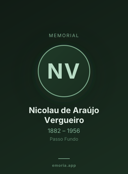 Memorial portrait of Nicolau de Araújo Vergueiro