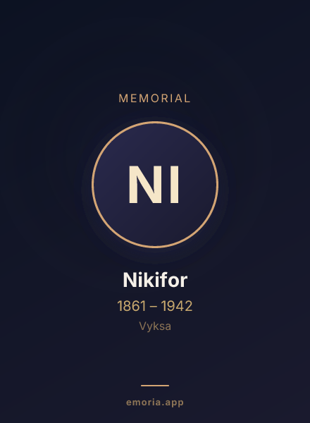Memorial portrait of Nikifor