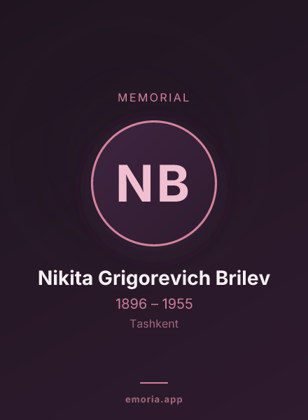Memorial portrait of Nikita Grigorevich Brilev
