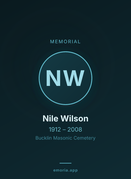Memorial portrait of Nile Wilson