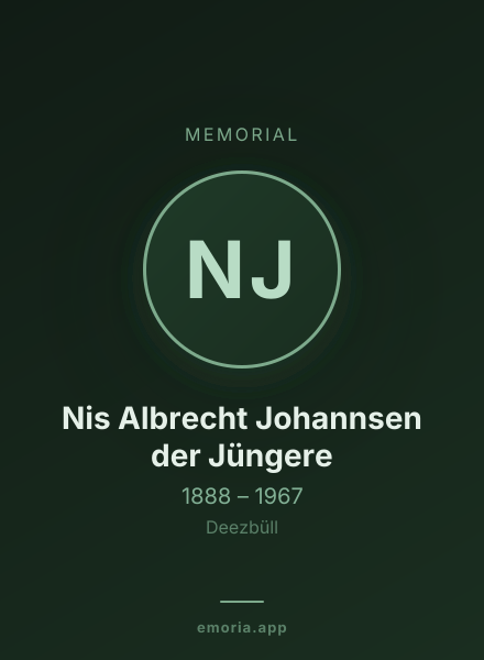Memorial portrait of Nis Albrecht Johannsen der Jüngere