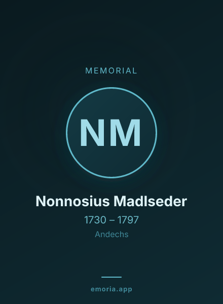 Memorial portrait of Nonnosius Madlseder