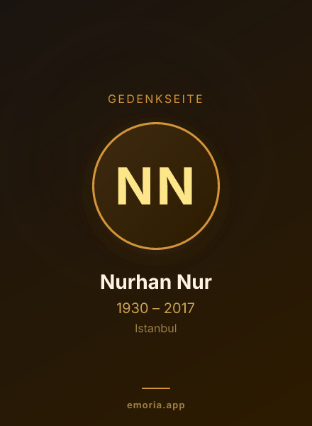 Gedenkportrait von Nurhan Nur