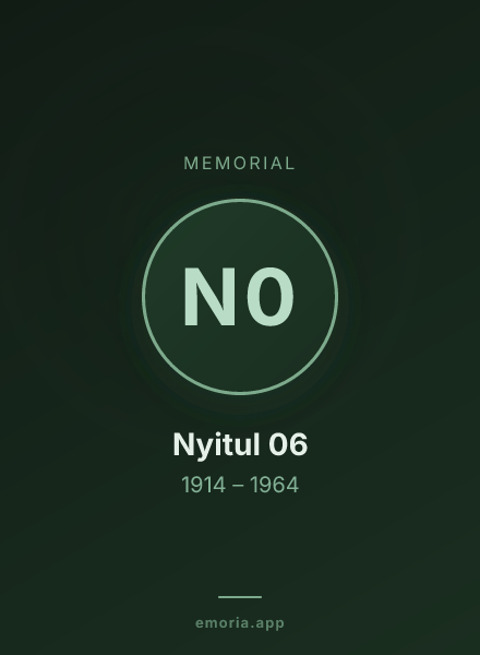 Memorial portrait of Nyitul 06