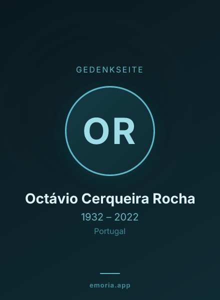 Gedenkportrait von Octávio Cerqueira Rocha