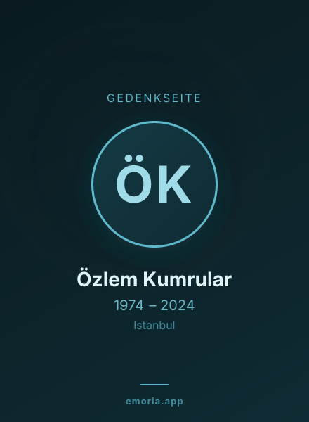 Gedenkportrait von Özlem Kumrular