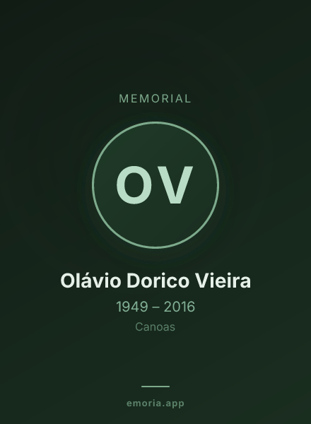 Memorial portrait of Olávio Dorico Vieira