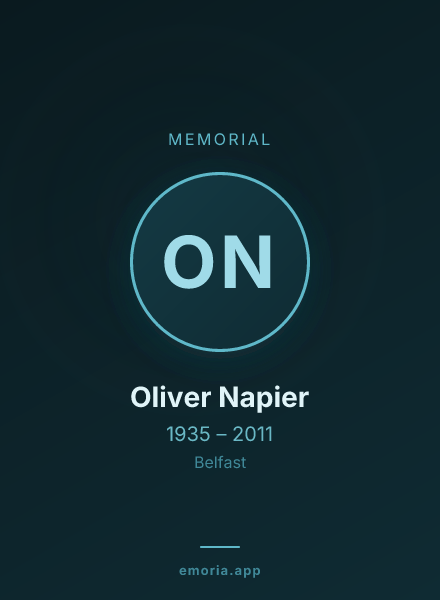 Memorial portrait of Oliver Napier