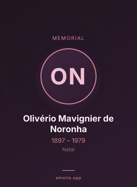 Memorial portrait of Olivério Mavignier de Noronha