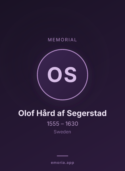 Memorial portrait of Olof Hård af Segerstad