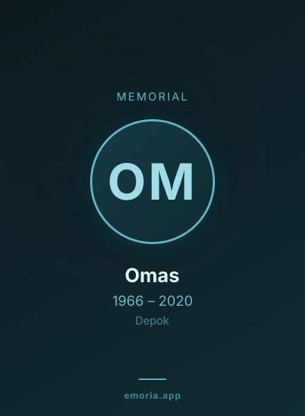 Memorial portrait of Omas