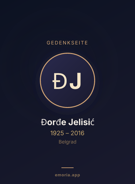 Gedenkportrait von Đorđe Jelisić