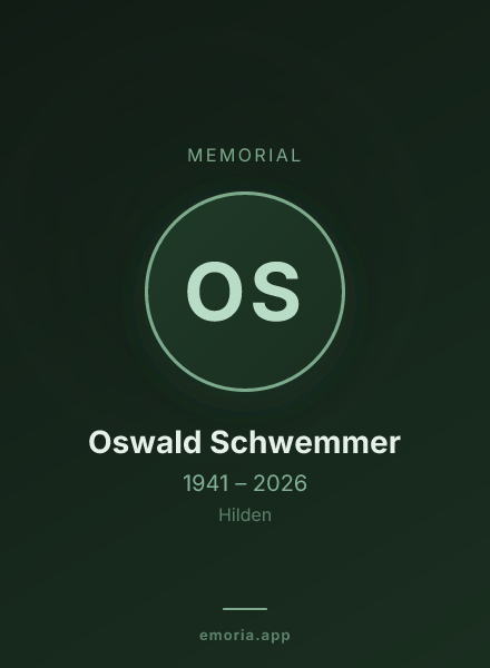 Memorial portrait of Oswald Schwemmer