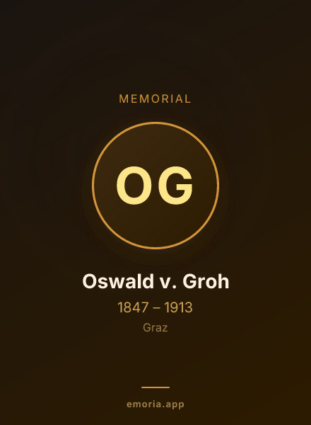 Memorial portrait of Oswald v. Groh
