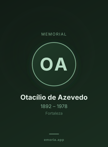 Memorial portrait of Otacílio de Azevedo