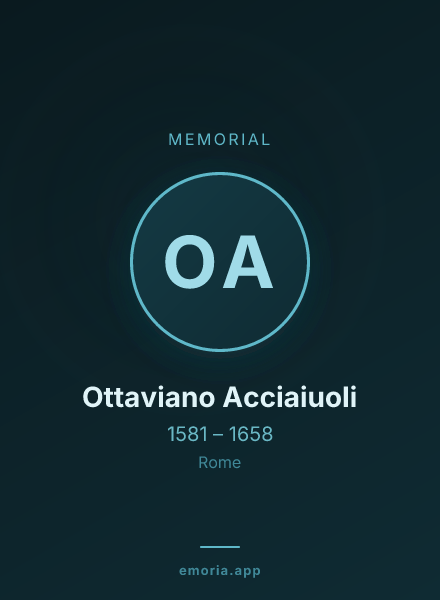 Memorial portrait of Ottaviano Acciaiuoli