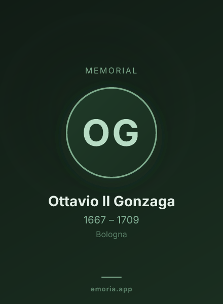 Memorial portrait of Ottavio II Gonzaga
