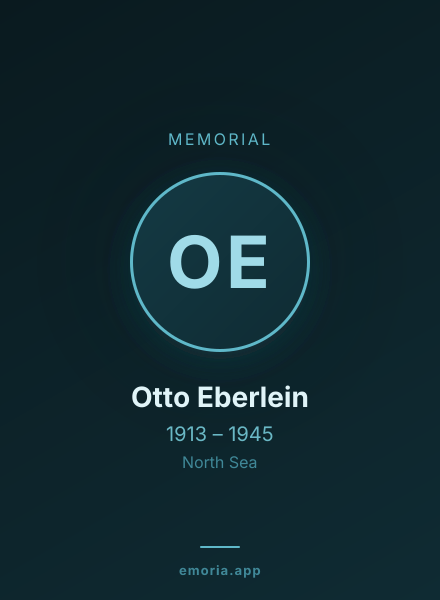 Memorial portrait of Otto Eberlein