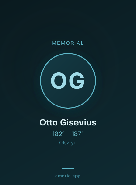 Memorial portrait of Otto Gisevius
