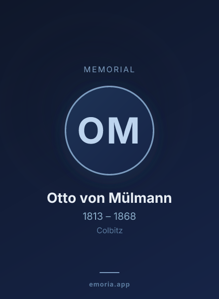 Memorial portrait of Otto von Mülmann