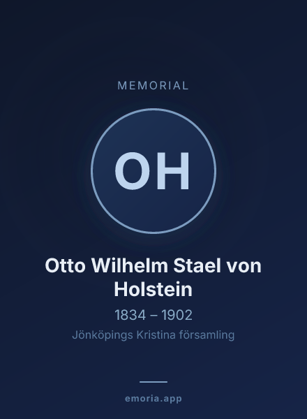 Memorial portrait of Otto Wilhelm Stael von Holstein