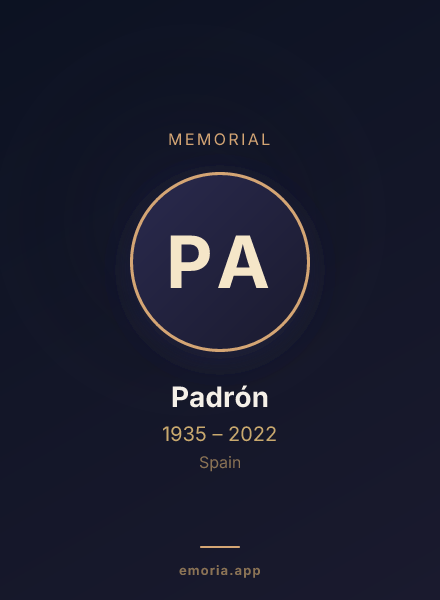 Memorial portrait of Padrón