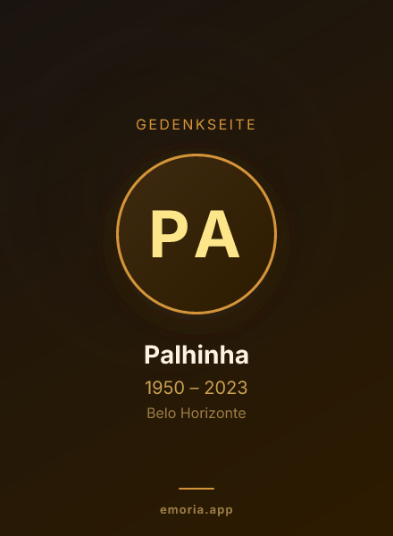Gedenkportrait von Palhinha