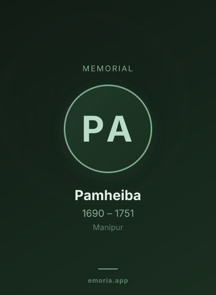Memorial portrait of Pamheiba