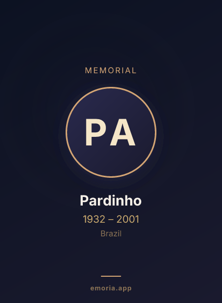 Memorial portrait of Pardinho