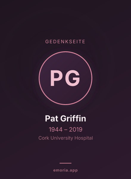 Gedenkportrait von Pat Griffin