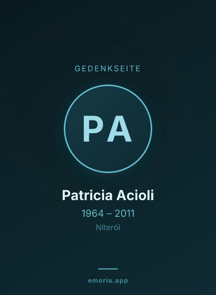 Gedenkportrait von Patricia Acioli
