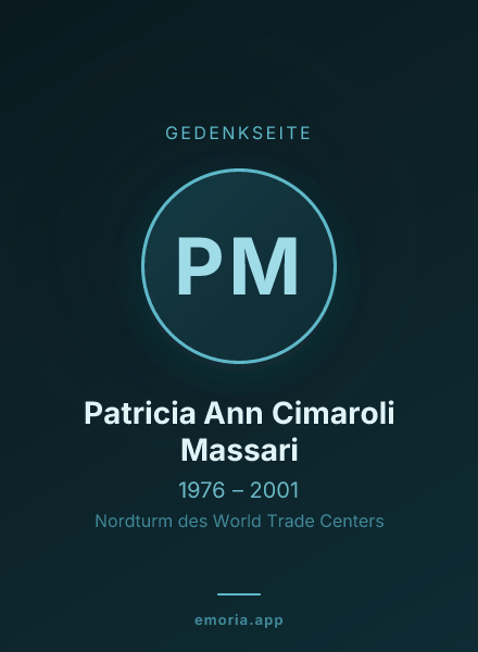 Gedenkportrait von Patricia Ann Cimaroli Massari