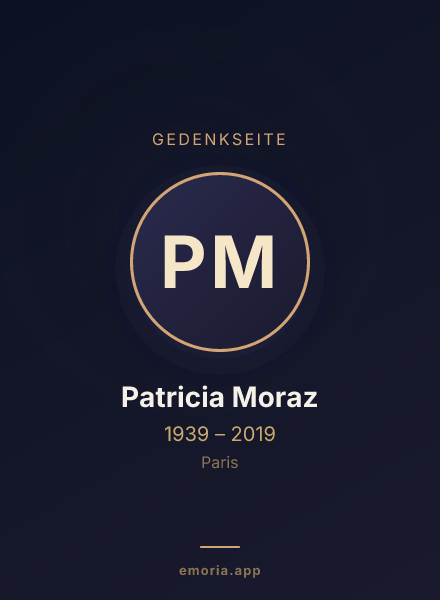 Gedenkportrait von Patricia Moraz