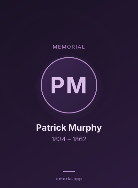 Memorial portrait of Patrick Murphy