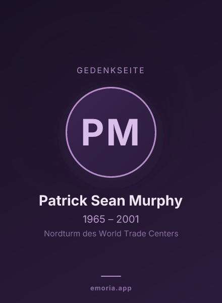 Gedenkportrait von Patrick Sean Murphy