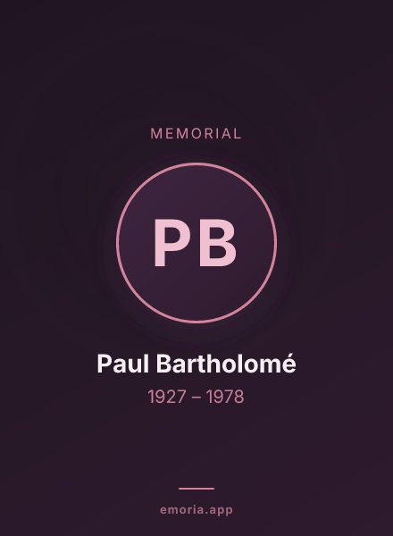 Memorial portrait of Paul Bartholomé