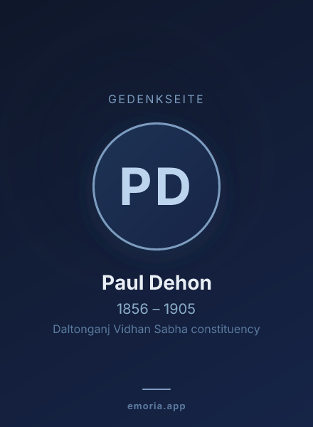 Gedenkportrait von Paul Dehon