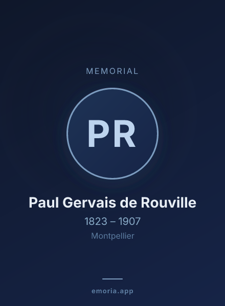 Memorial portrait of Paul Gervais de Rouville