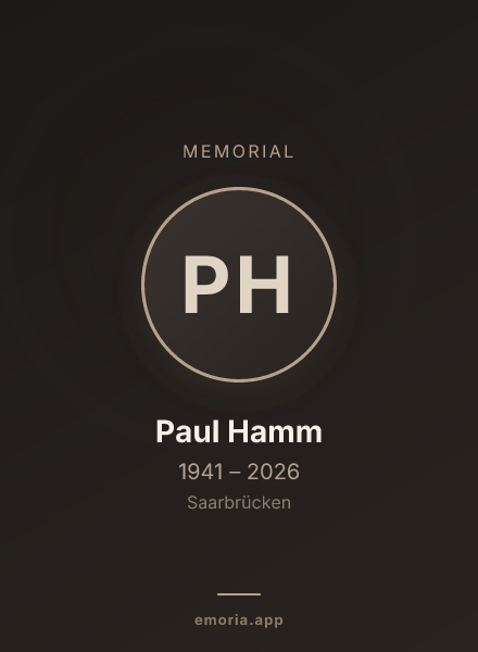 Memorial portrait of Paul Hamm