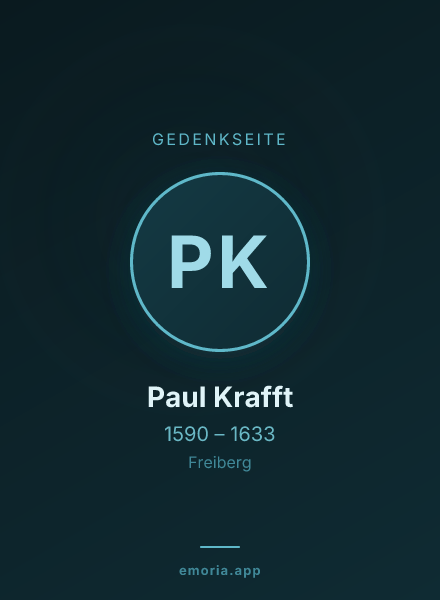 Gedenkportrait von Paul Krafft