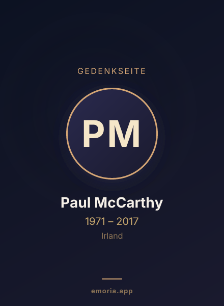 Gedenkportrait von Paul McCarthy