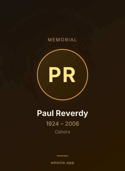 Memorial portrait of Paul Reverdy