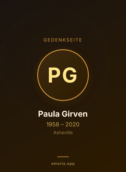 Gedenkportrait von Paula Girven