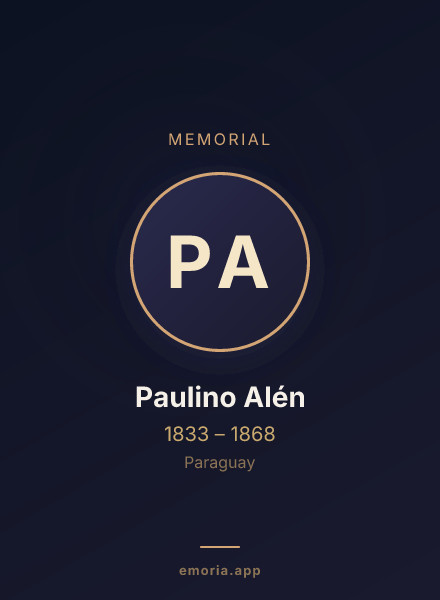 Memorial portrait of Paulino Alén