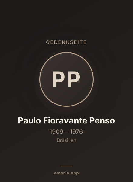 Gedenkportrait von Paulo Fioravante Penso