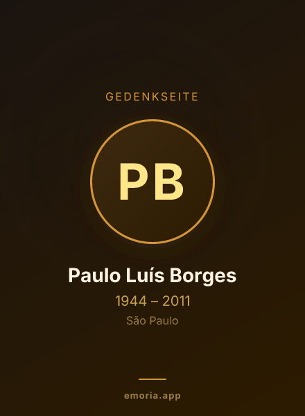 Gedenkportrait von Paulo Luís Borges