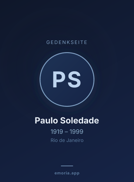 Gedenkportrait von Paulo Soledade