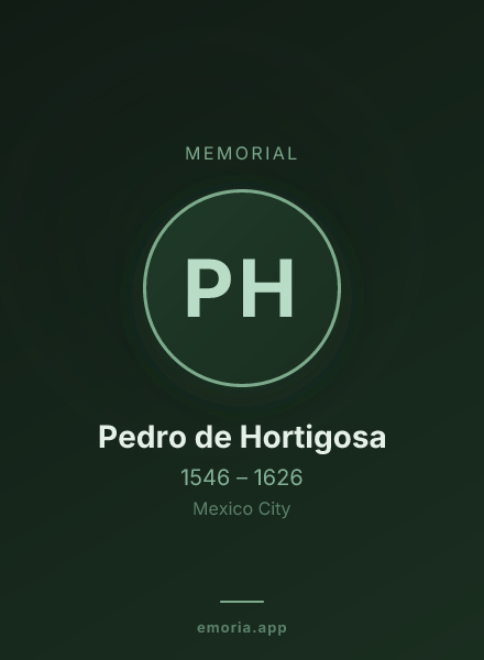 Memorial portrait of Pedro de Hortigosa