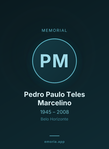 Memorial portrait of Pedro Paulo Teles Marcelino