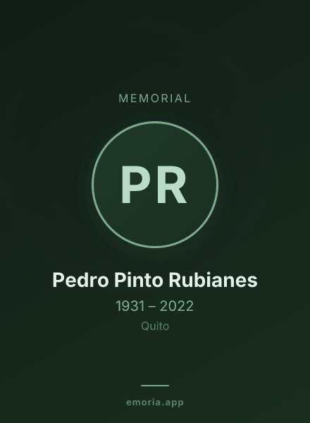 Memorial portrait of Pedro Pinto Rubianes